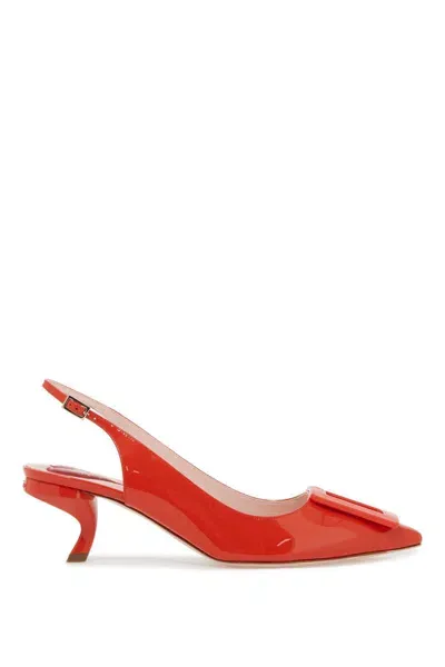 Roger Vivier Slingback Virg In Rosso