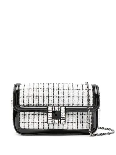 Roger Vivier Viv Jeu De Fille Clutch In Black