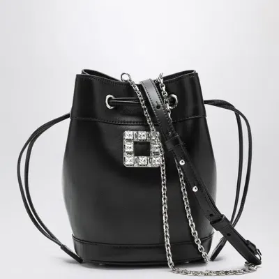 Roger Vivier Women's Trã¨s Vivier Bucket Bag In Nero