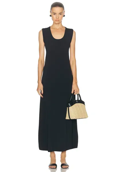 Rohe Scoop Neck Knitted Dress In Black