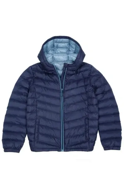 Rokka&rolla Kids' Ultra Light Packable Down Jacket In Sky