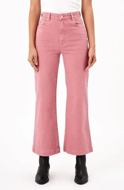 Rolla's Sailor Scoop Jeans Rose In Pink