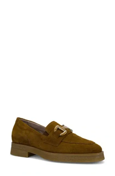 Ron White Hoda Platform Bit Loafer In Cognac