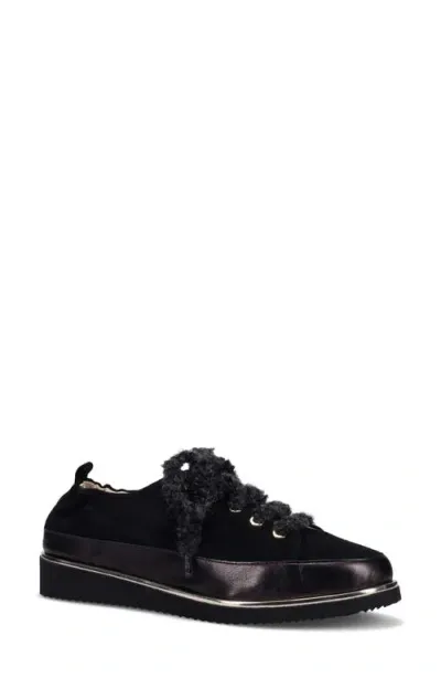 Ron White Nalla Wedge Sneaker In Onyx