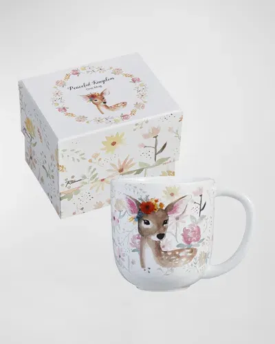 Rosanna Peaceful Kingdom Mug, 13 oz In Deer