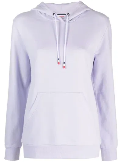 Rossignol Logo-patch Cotton Hoodie In Purple