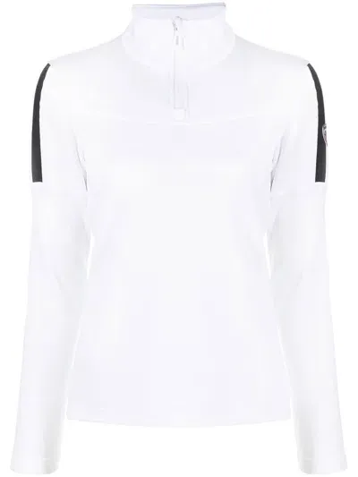 Rossignol Stripe-detail Performance Top In White