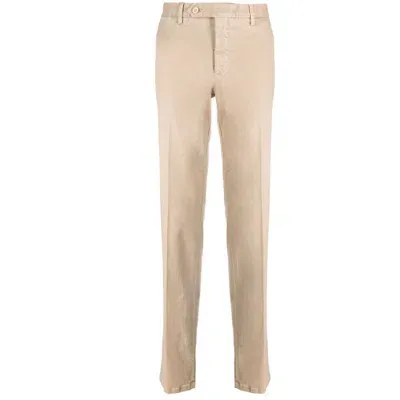 Rota Pressed-crease Cotton Chinos In Beige