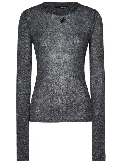 Rotate Birger Christensen Sweaters In Grey