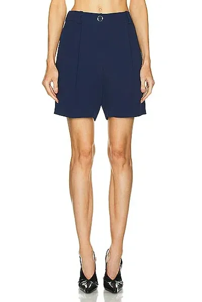 Rowen Rose Bermuda Short In Navy Blue