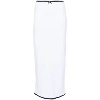 Rowen Rose Skirts In White