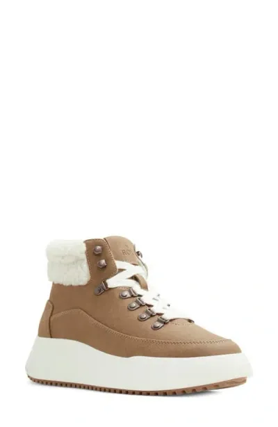 Roxy Bling Peak High Top Sneaker In Light Brown