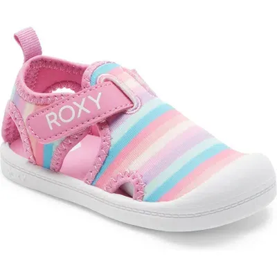 Roxy Kids' Grom Sandal In Hot Pink