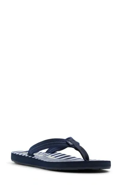 Roxy Vista Iv Flip Flop In Navy