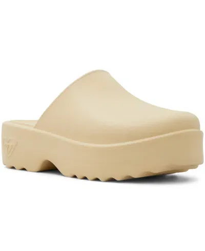 Roxy Maddy Platform Clog In Natural