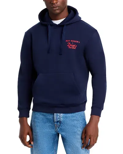 Roy Rogers X Dave's New York Hoodie - Exclusive In Blue Navy