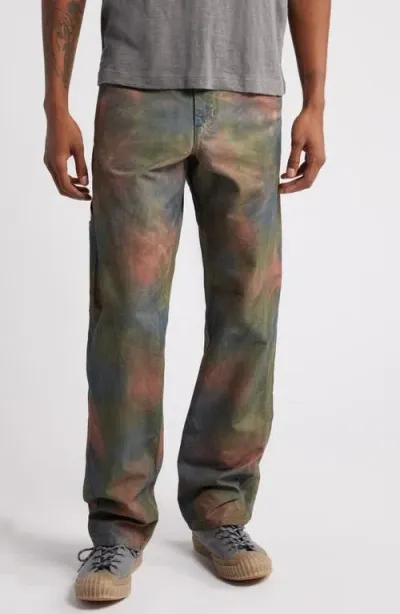 Roy Roger's X Dave's New York Roy Rogers X Dave's New York Statement Carpenter Pants In Canvastie Dye