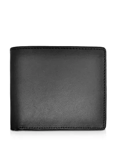 Royce New York Leather Rfid-blocking Id Flap Bifold Wallet In Black