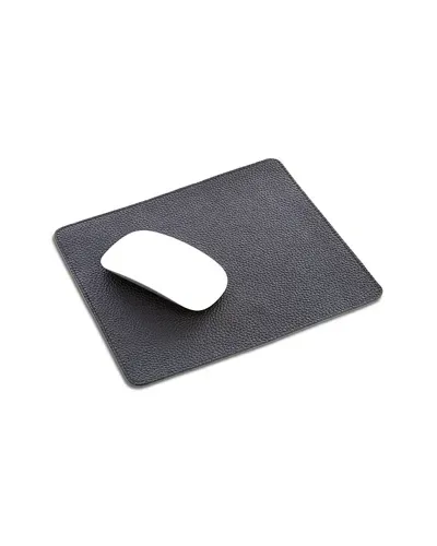 Royce New York Modern Leather Mouse Pad In Black