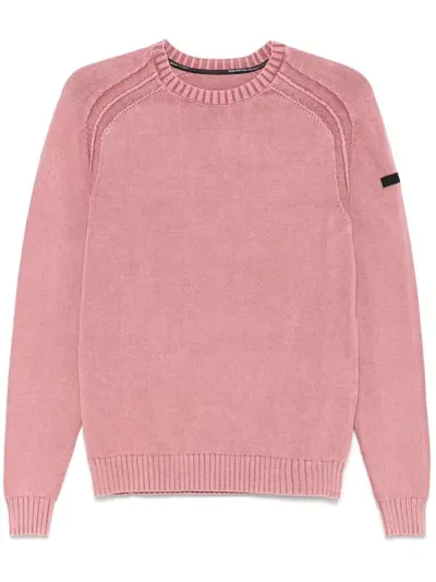 Rrd Cotton Sweater In Pink