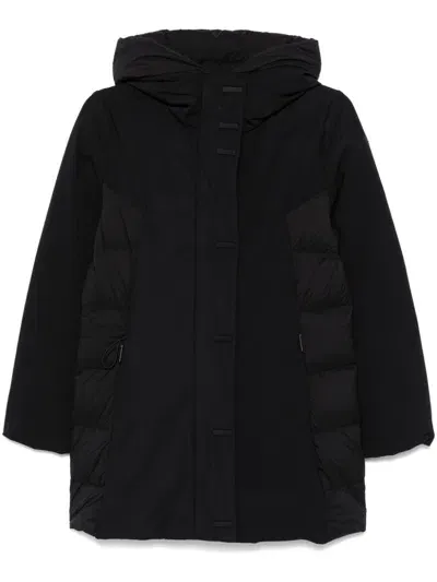 Rrd Winter Hybrid Zar Wom Coat In Schwarz