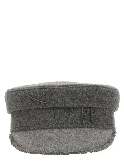 Ruslan Baginskiy Baker Boy Hat In Grey