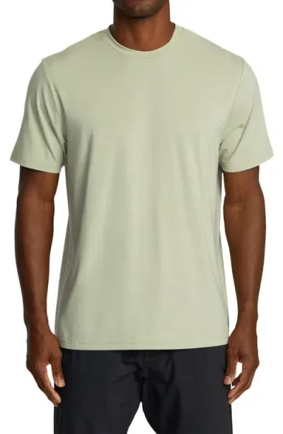 Rvca Va Sport Balance Performance T-shirt In Chalk