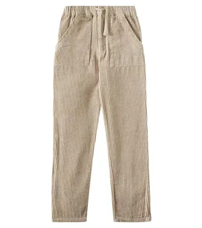 Rylee + Cru Kids' Oliver Cotton Corduroy Pants In Beige