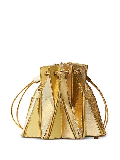 Ryzí Stellar Bucket Bag In Gold