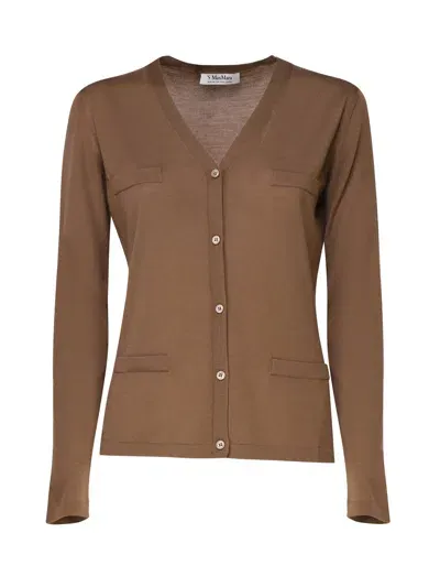 's Max Mara Cardigan Kenya In Brown