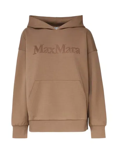 's Max Mara Cotton Sweater In Beige O Tan