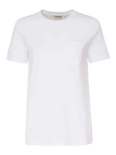 's Max Mara Cotton T-shirt Madera In Blanco