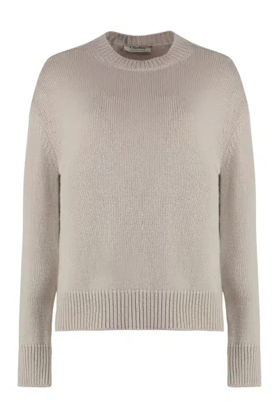 's Max Mara Irlanda Wool And Cashmere Sweater In Beige