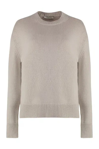 's Max Mara Irlanda Wool And Cashmere Sweater In Beige