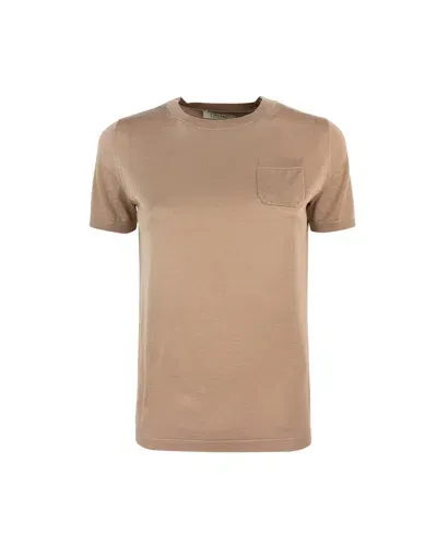 's Max Mara T-shirts In Brown