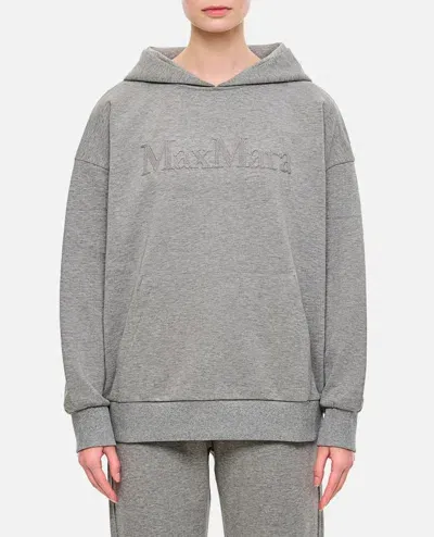 's Max Mara Sapore Logo Hoodie In Grey