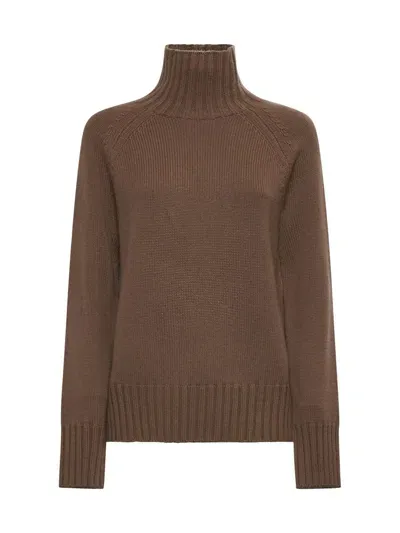 's Max Mara S Max Mara Sweaters In Brown