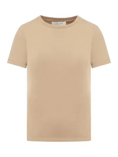 's Max Mara Tubo Tshirt In Nude & Neutrals