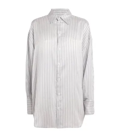 Sa Su Phi Silk Shirt In White