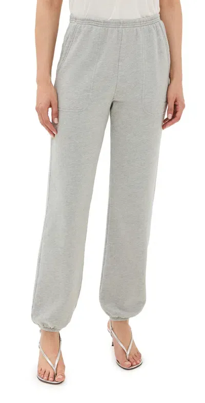 Sablyn Mason Hg Low Rise Relaxed Sweatpants Heather Grey