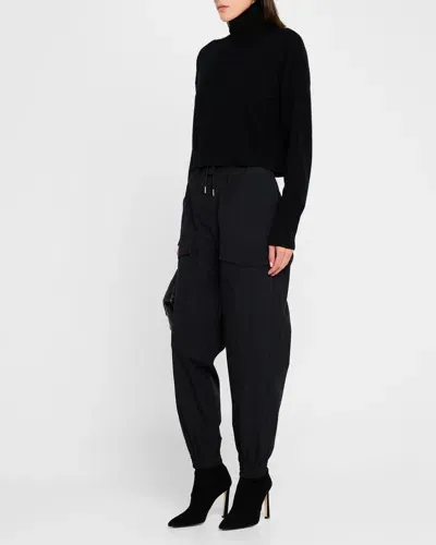 Sablyn Sable Cashmere Turtleneck Sweater In Black