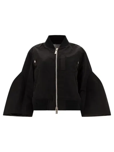 Sacai Jackets In Black