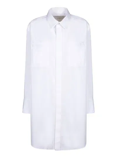 Sacai Logo In White