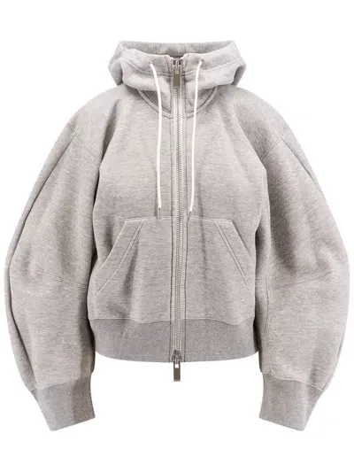 Sacai Sweatshirt In Grey