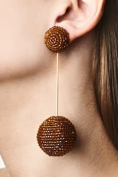 Sachin & Babi Aria Earrings In Citron