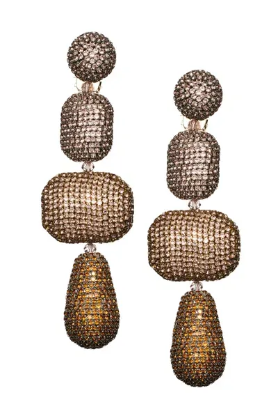 Sachin & Babi Josephine Earrings In Champagne Ombre