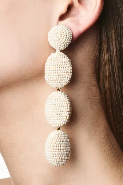 Sachin & Babi Natalie Earrings In Ivory