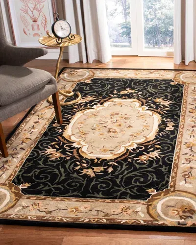 Safavieh Aubusson Night Rug, 6' X 9' In Black