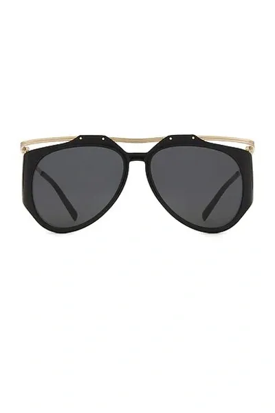 Saint Laurent Amelia Sunglasses In Black