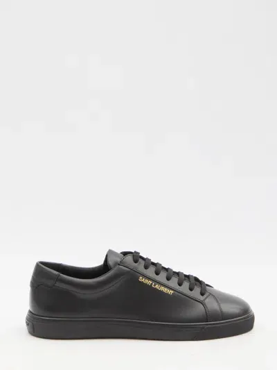 Saint Laurent Andy Sneakers In Black